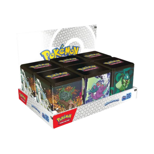 Pokemon Stacking Tins: Treasures of Ruin-Paradox Pokémon-Ogerpon Display