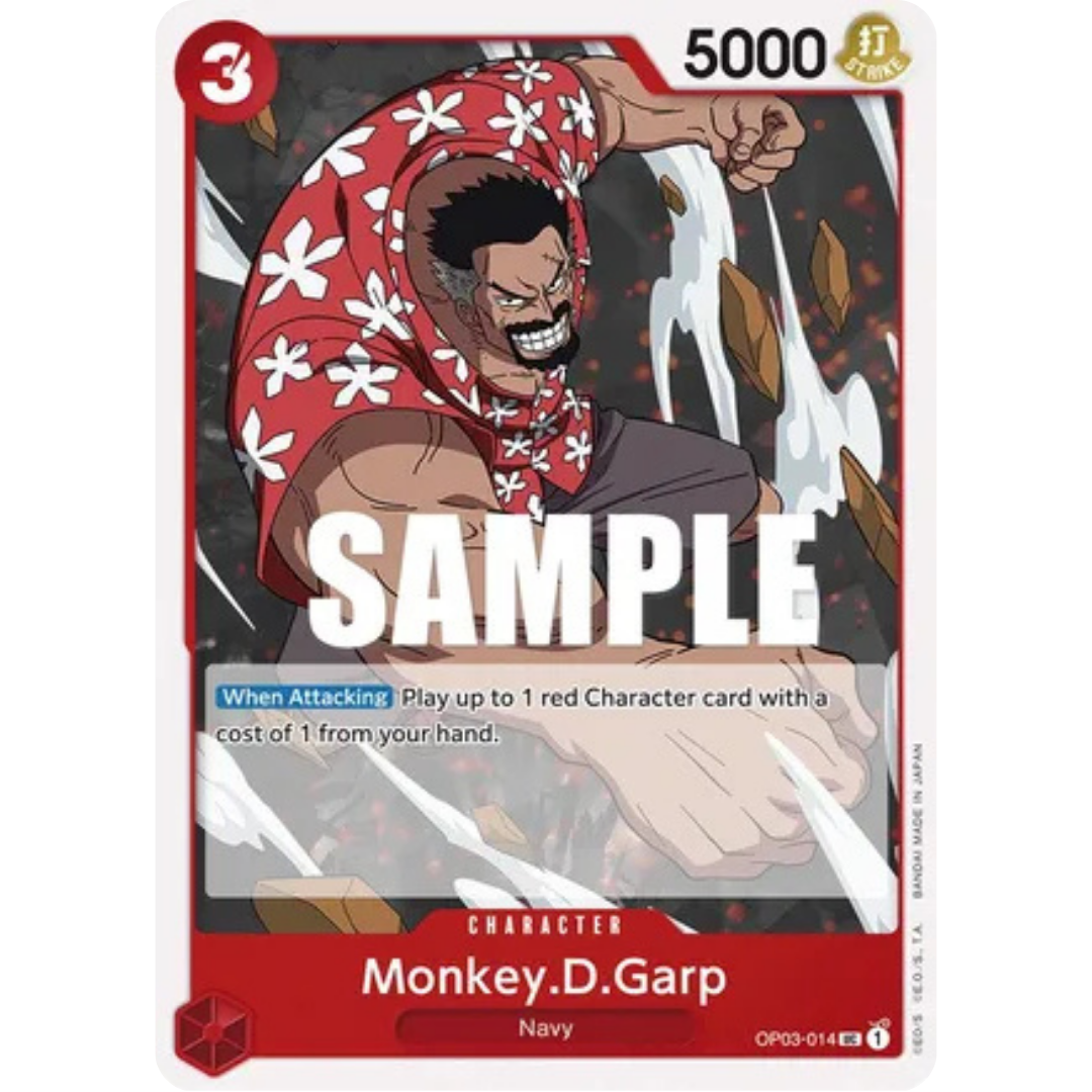 Monkey.D.Garp (OP03-014) - Pillars of Strength