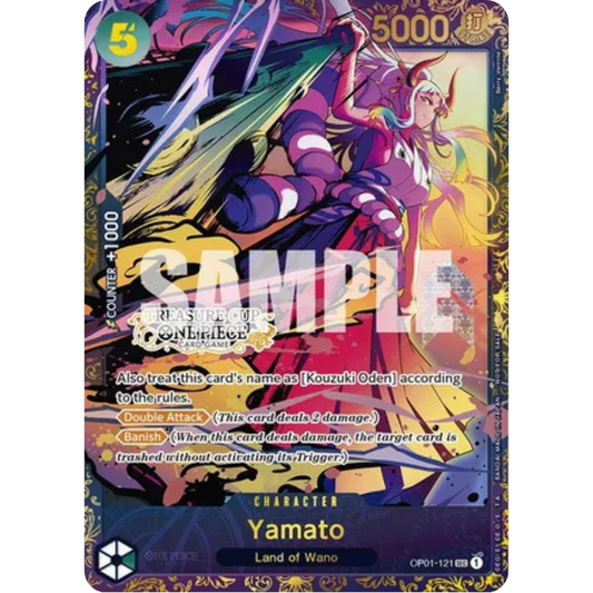 Yamato (Treasure Cup) (OP01-121) - One Piece Promotion Cards Foil