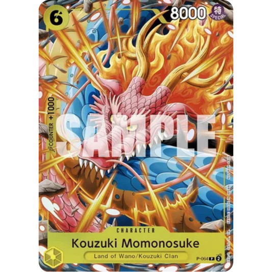 Kouzuki Momonosuke (Event Pack Vol. 4) (P-064) - One Piece Promotion Cards Foil