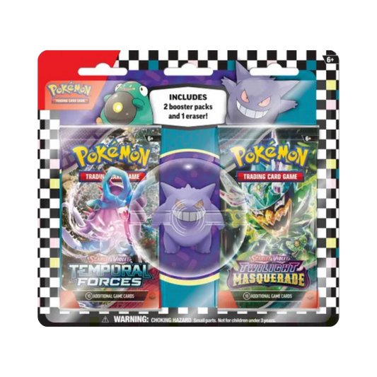 Pokemon TCG: Back to School Eraser Blister 2024 [Gengar]