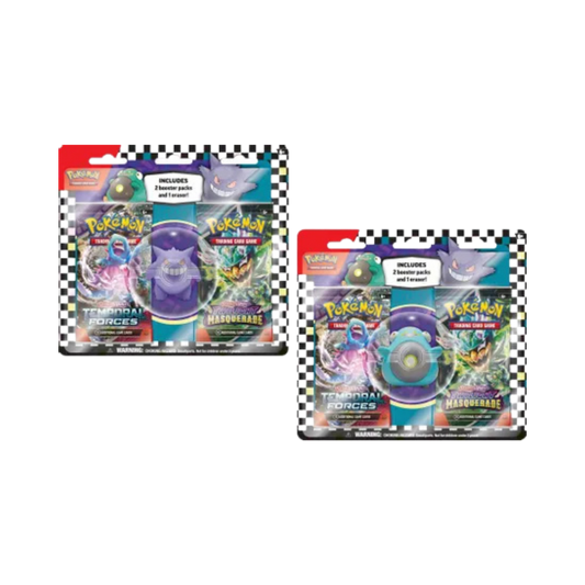 Pokemon TCG: Back to School Eraser Blister 2024 [Set of 2]