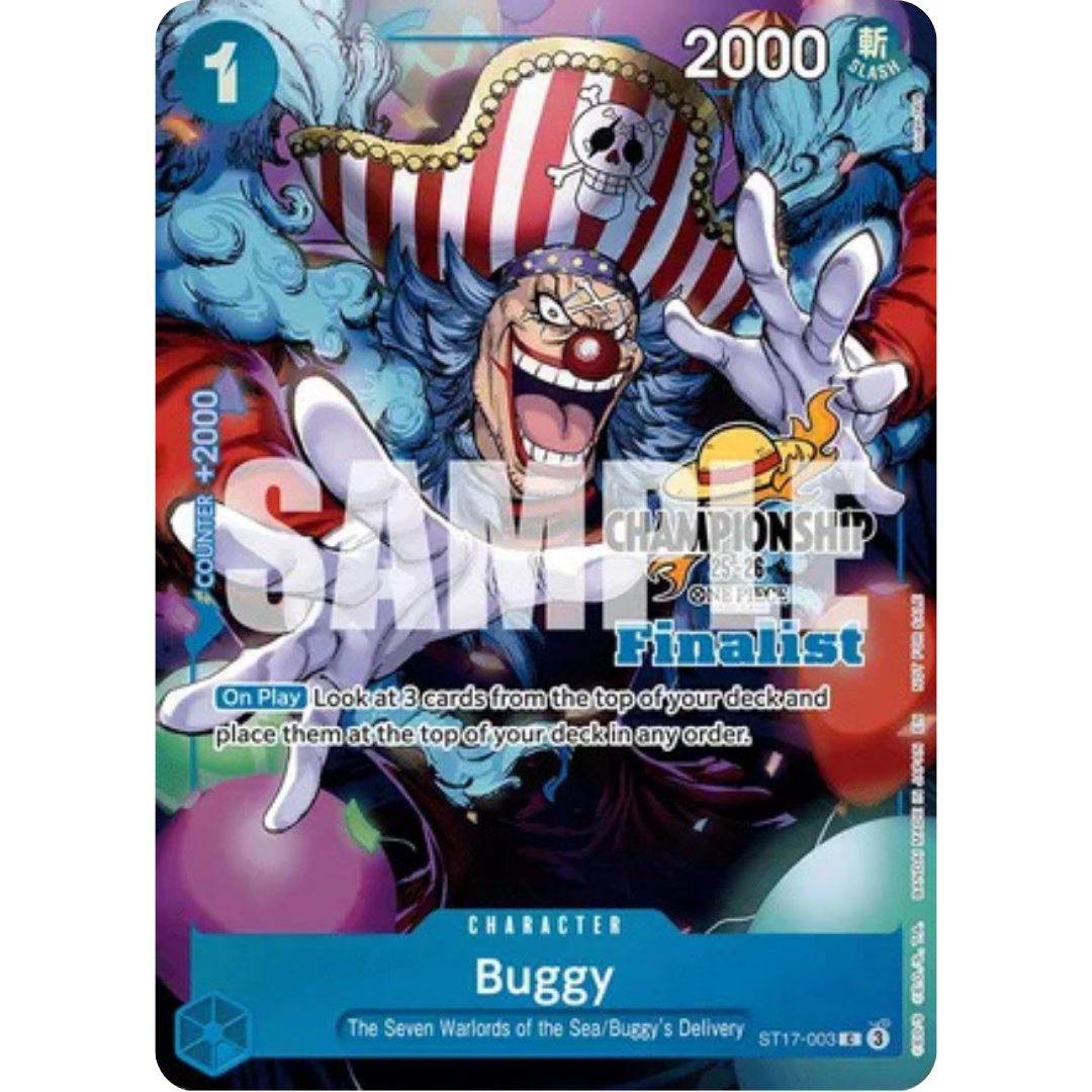 Buggy (CS 25-26 Finalist Card Set 1) (ST17-003) - One Piece Promotion Cards Foil