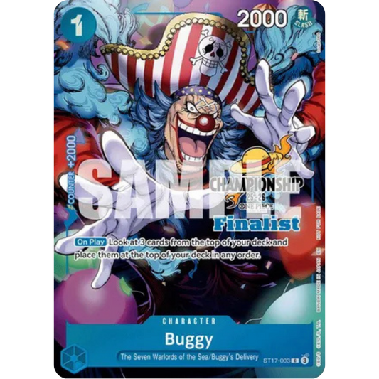 Buggy (CS 25-26 Finalist Card Set 1) (ST17-003) - One Piece Promotion Cards Foil
