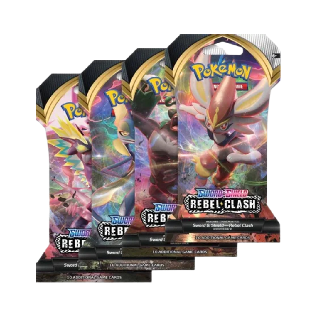 Rebel Clash Sleeved Booster Pack Art Bundle [Set of 4]