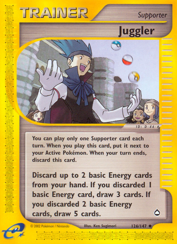 Juggler 126/147  Aquapolis - Uncommon