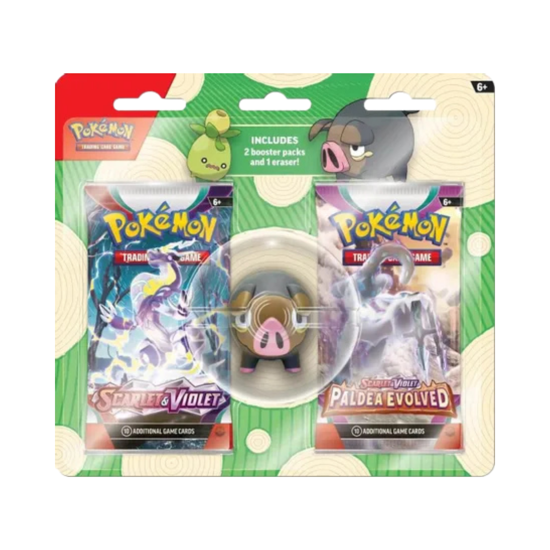 Pokemon TCG: Back to School Eraser Blister [Lechonk]
