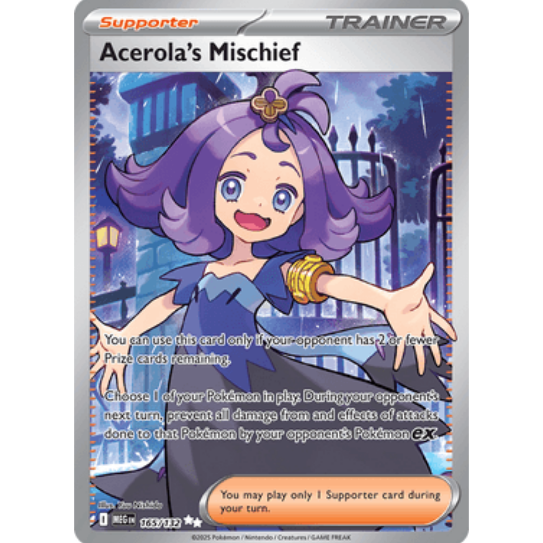 Acerola's Mischief 165/132  - Holofoil ME01 Mega Evolution - Ultra Rare