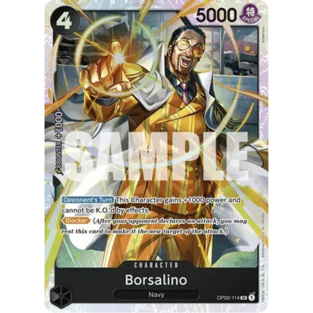 Borsalino (Reprint) (OP02-114) - Premium Booster -The Best- Foil