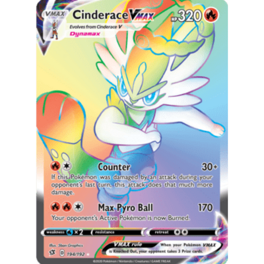 Cinderace VMAX (194/192) [Sword & Shield: Rebel Clash]