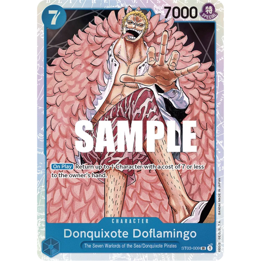 Donquixote Doflamingo (ST03-009) - Starter Deck 3: The Seven Warlords of The Sea Foil