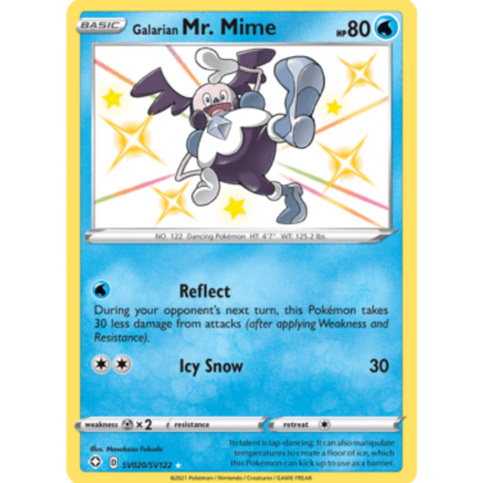 Galarian Mr. Mime (SV020/SV122) [Sword & Shield: Shining Fates]