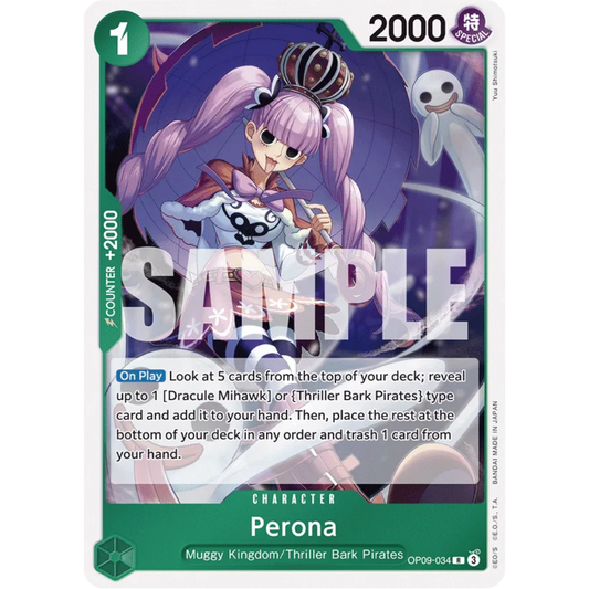 Perona (OP09-034) - Emperors in the New World Foil