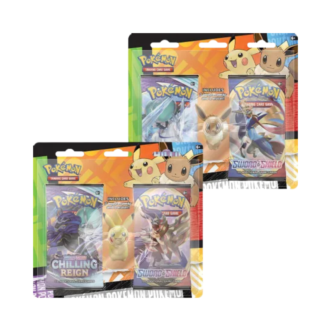 Pokemon TCG: Back to School Eraser Blister [Set of 2]