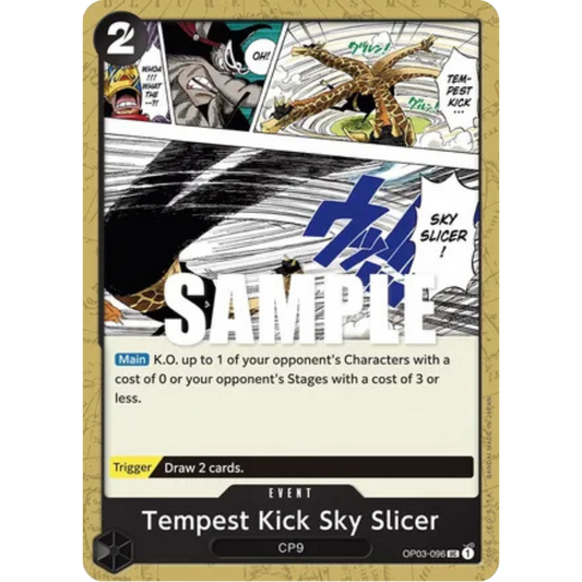 Tempest Kick Sky Slicer (OP03-096) - Pillars of Strength