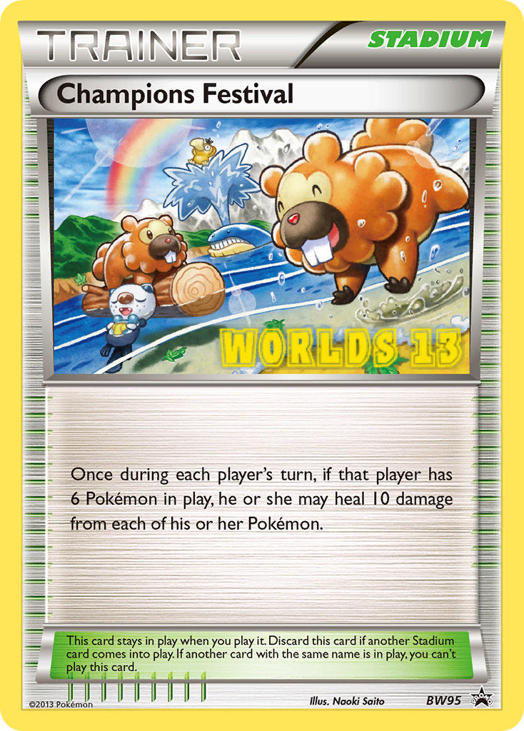 Champions Festival - BW95 (Worlds 13) [Finalist]  Black and White Promos - Promo