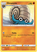 Omanyte 075  SM  Team Up - Uncommon