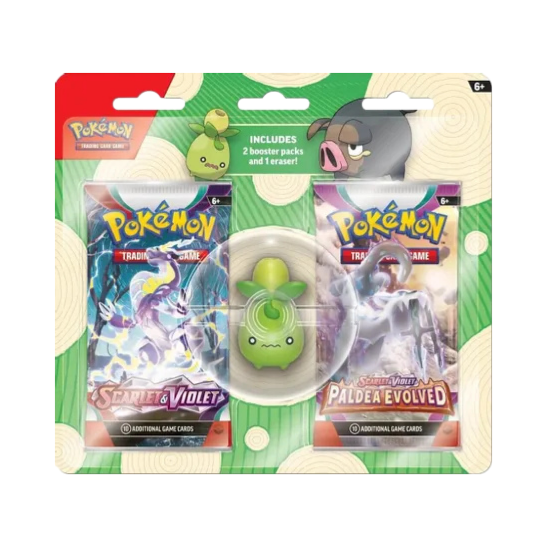 Pokemon TCG: Back to School Eraser Blister [Smoliv]