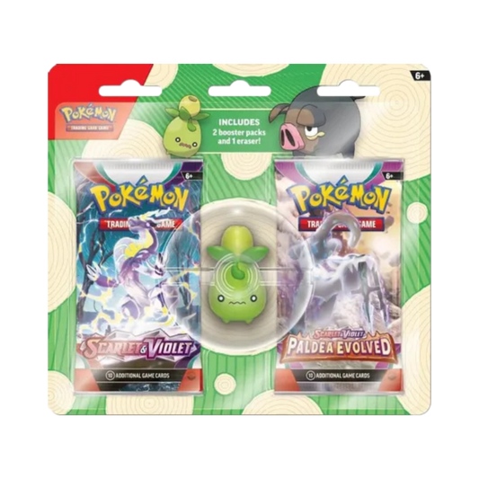 Pokemon TCG: Back to School Eraser Blister [Smoliv]