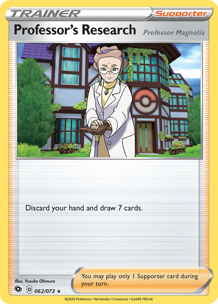 Professor's Research [Professor Magnolia] 062  - Holofoil Champions Path - Holo Rare