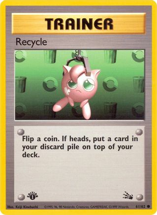 Recycle 061  - Unlimited Fossil - Common