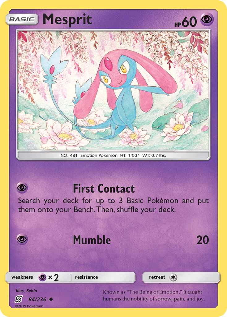 Mesprit 084  SM  Unified Minds - Uncommon