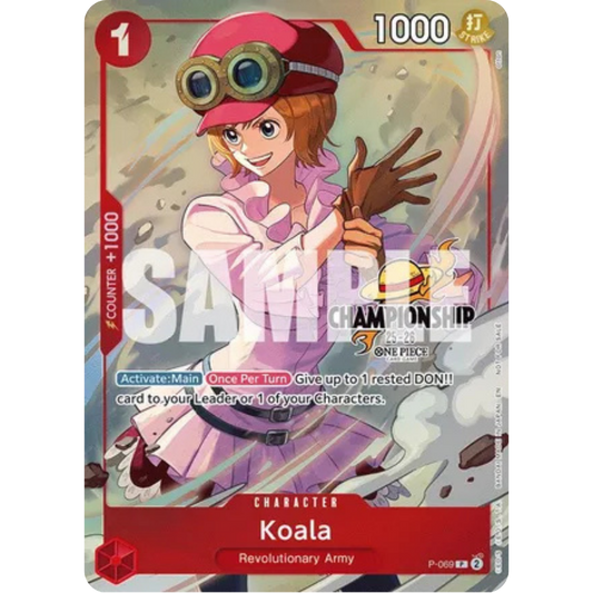 Koala (CS 25-26 Event Pack Finalist Ver.) (P-069) - One Piece Promotion Cards Foil