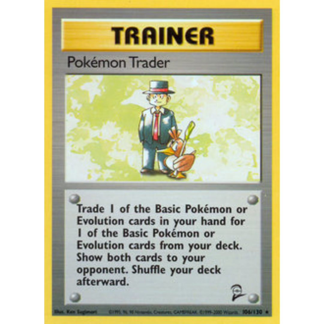 Pokemon Trader 106  Base Set 2 - Rare