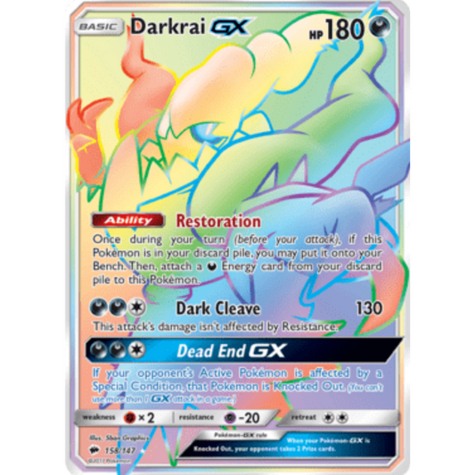 Darkrai GX (158/147) [Sun & Moon: Burning Shadows]