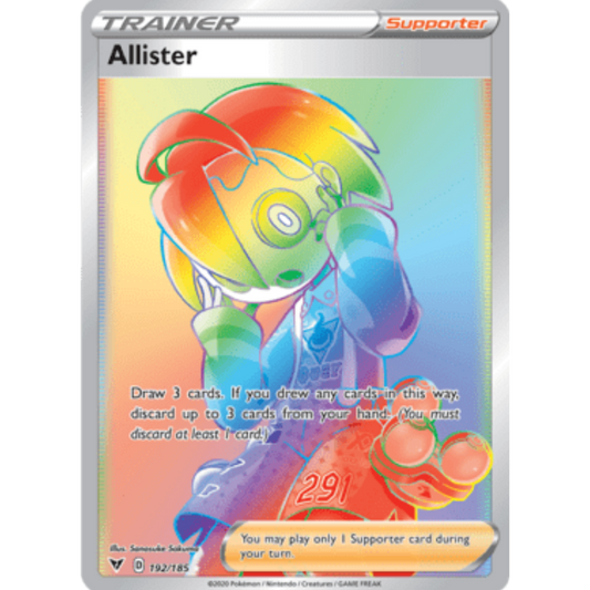Allister (192/185) [Sword & Shield: Vivid Voltage]