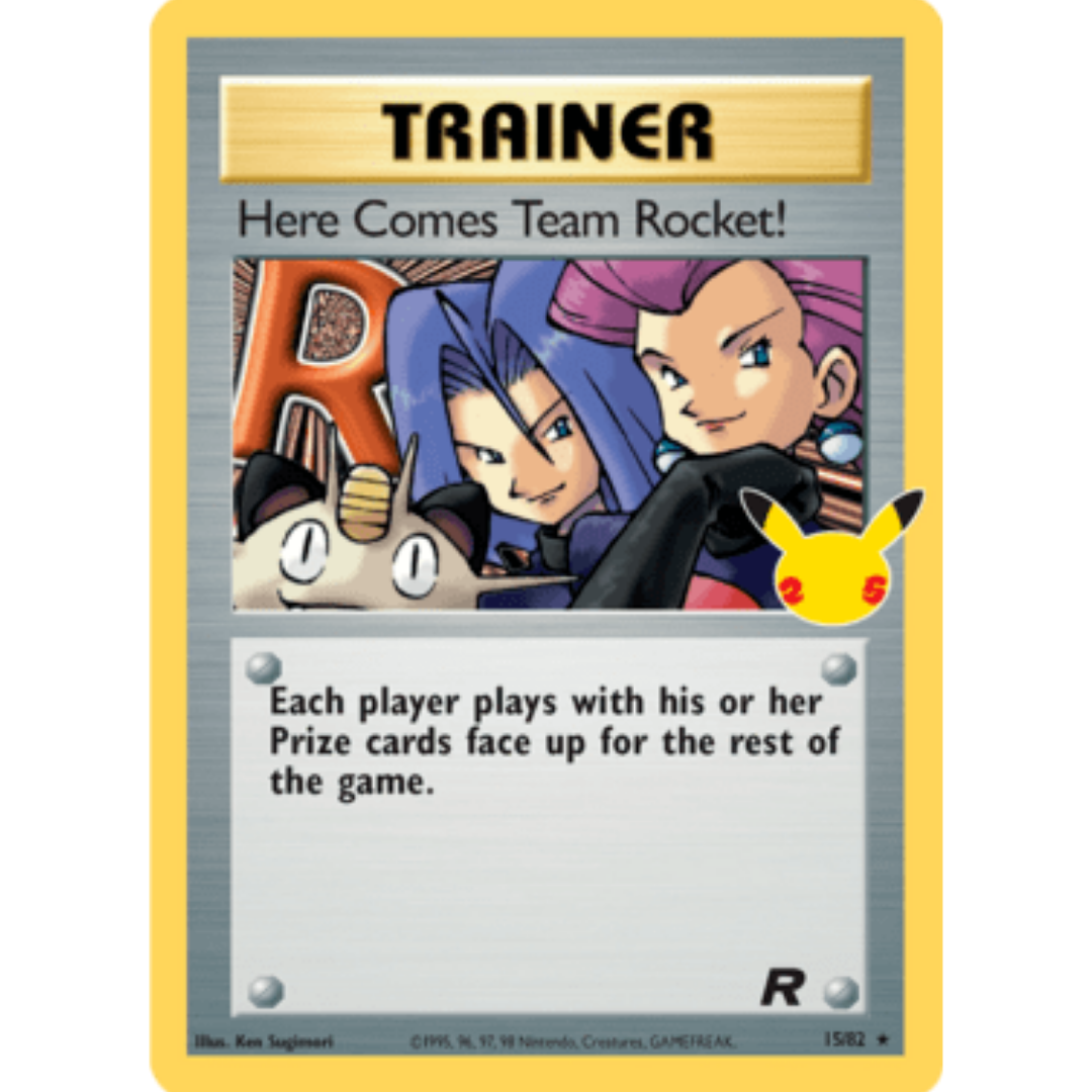 Here Comes Team Rocket! 015/82  - Holofoil Celebrations Classic Collection - Classic Collection