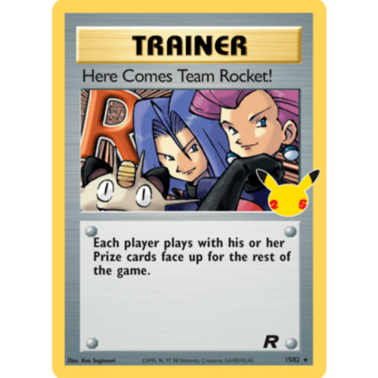 Here Comes Team Rocket! 015/82  - Holofoil Celebrations Classic Collection - Classic Collection
