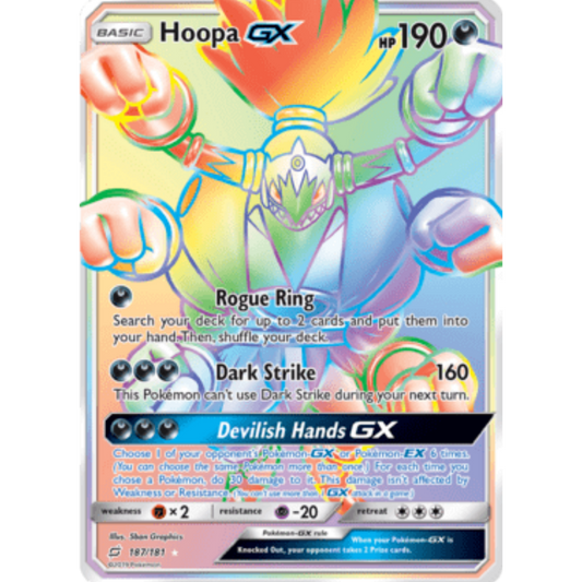 Hoopa GX (187/181) [Sun & Moon: Team Up]