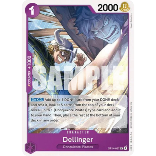 Dellinger (OP14-067) - The Azure Sea's Seven