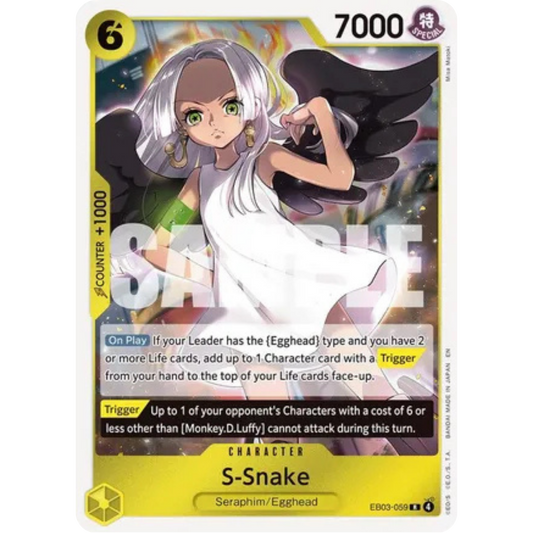S-Snake (EB03-059) - Extra Booster: One Piece Heroines Edition Foil
