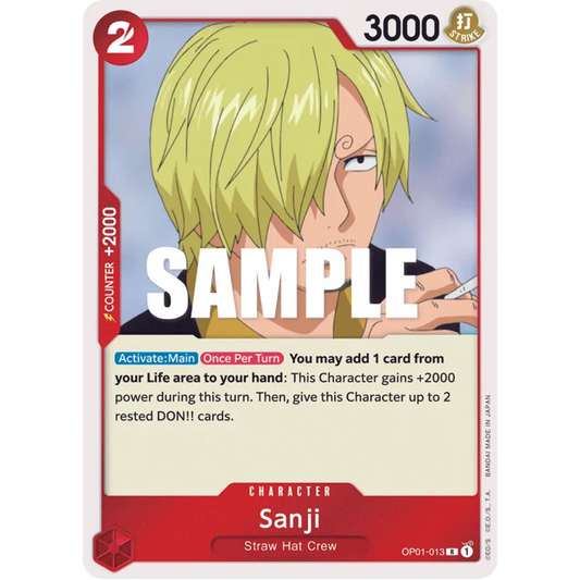 Sanji (OP01-013) - Romance Dawn Foil