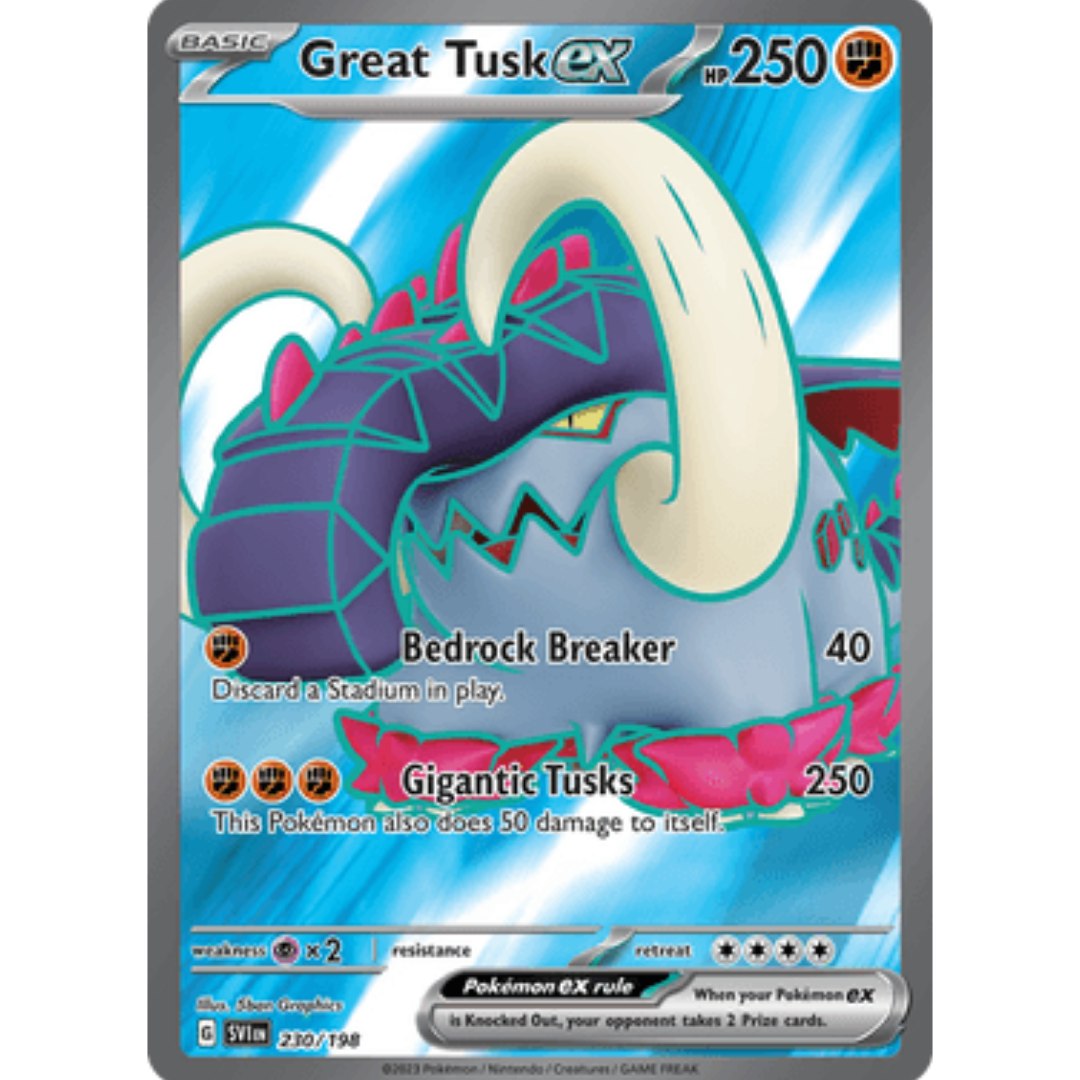 Great Tusk ex (230/198) [Scarlet & Violet: Base Set]
