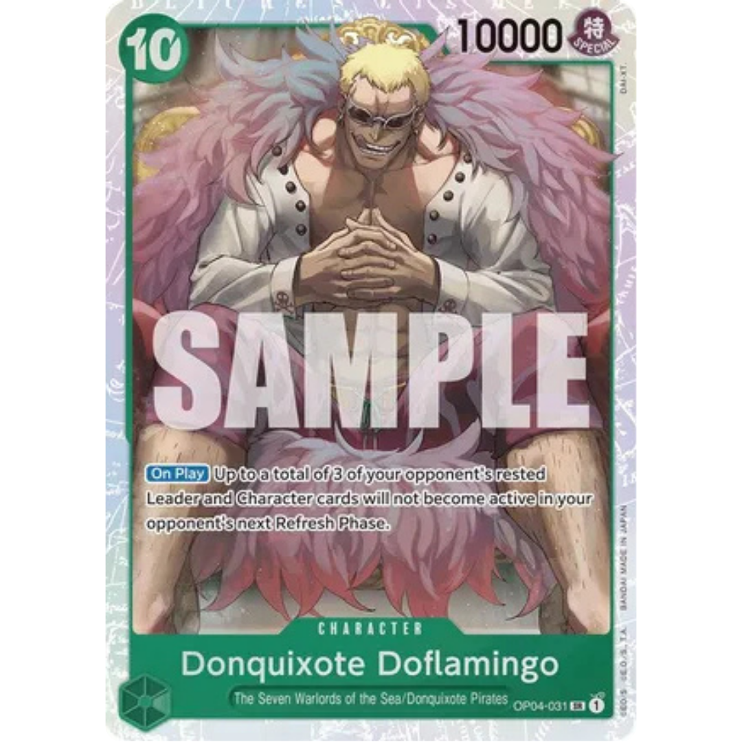 Donquixote Doflamingo (Reprint) (OP04-031) - Premium Booster -The Best- Foil