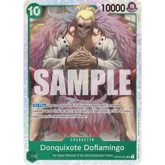 Donquixote Doflamingo (Reprint) (OP04-031) - Premium Booster -The Best- Foil
