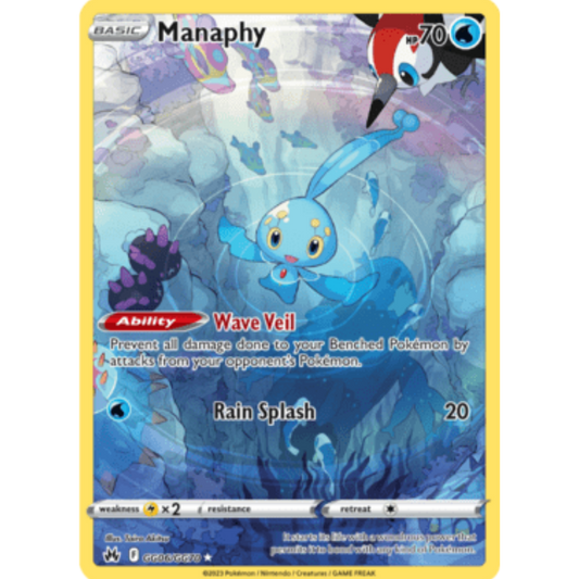 Manaphy (GG06/GG70) [Sword & Shield: Crown Zenith]
