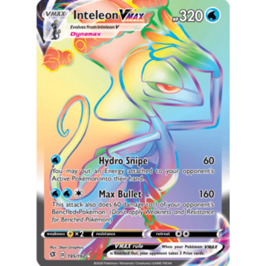 Inteleon VMAX (195/192) [Sword & Shield: Rebel Clash]
