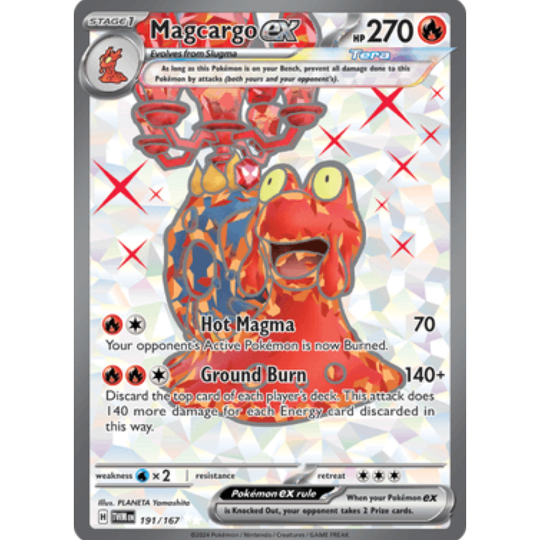 Magcargo ex (191/167) [Scarlet & Violet: Twilight Masquerade]