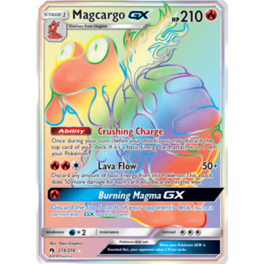 Magcargo GX (218/214) [Sun & Moon: Lost Thunder]