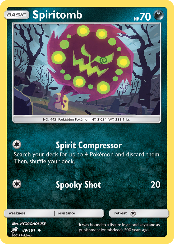 Spiritomb  SM  Team Up - Uncommon