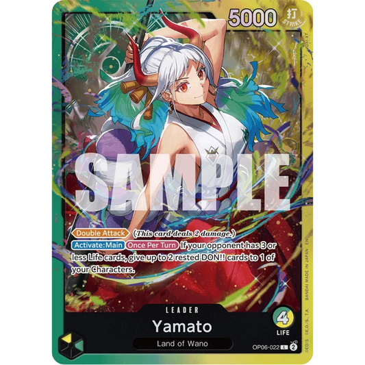 Yamato (OP06-022) (OP06-022) - Starter Deck 28: GREEN/YELLOW Yamato Foil