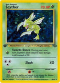 Scyther (10) 010  - Unlimited Holofoil Jungle - Holo Rare