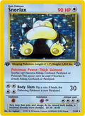 Snorlax (11) 011  - 1st Edition Holofoil Jungle - Holo Rare