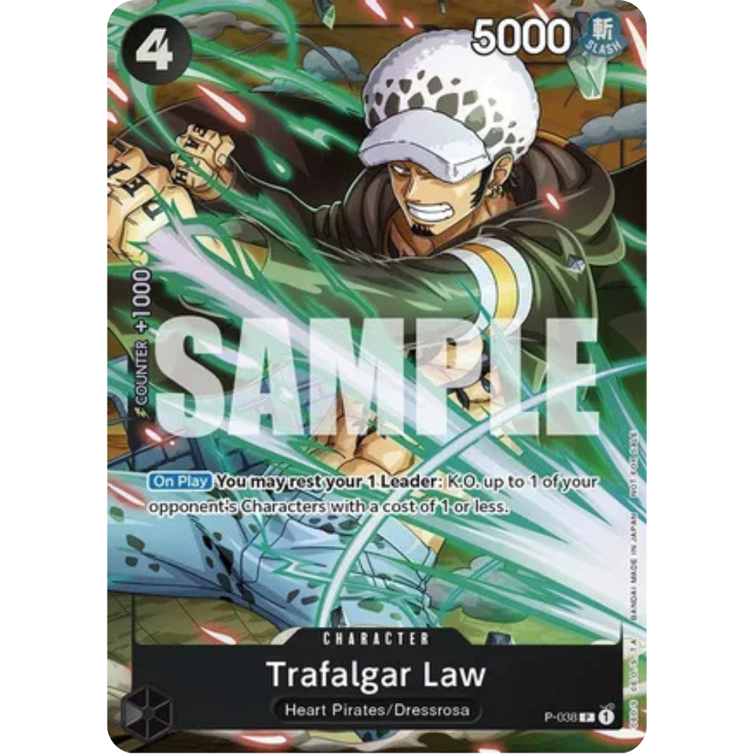 Trafalgar Law (Event Pack Vol. 4) (P-038) - One Piece Promotion Cards Foil