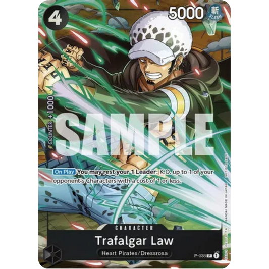Trafalgar Law (Event Pack Vol. 4) (P-038) - One Piece Promotion Cards Foil