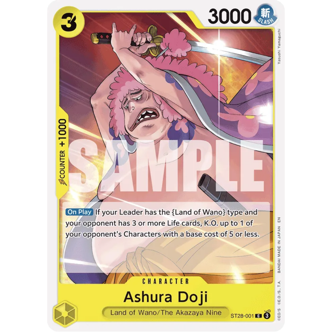 Ashura Doji (ST28-001) - Starter Deck 28: GREEN/YELLOW Yamato